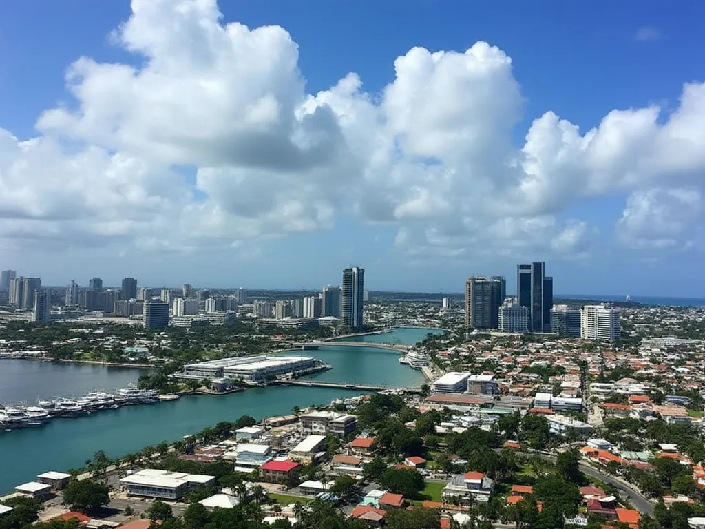Panorama de Bridgetown, Barbados