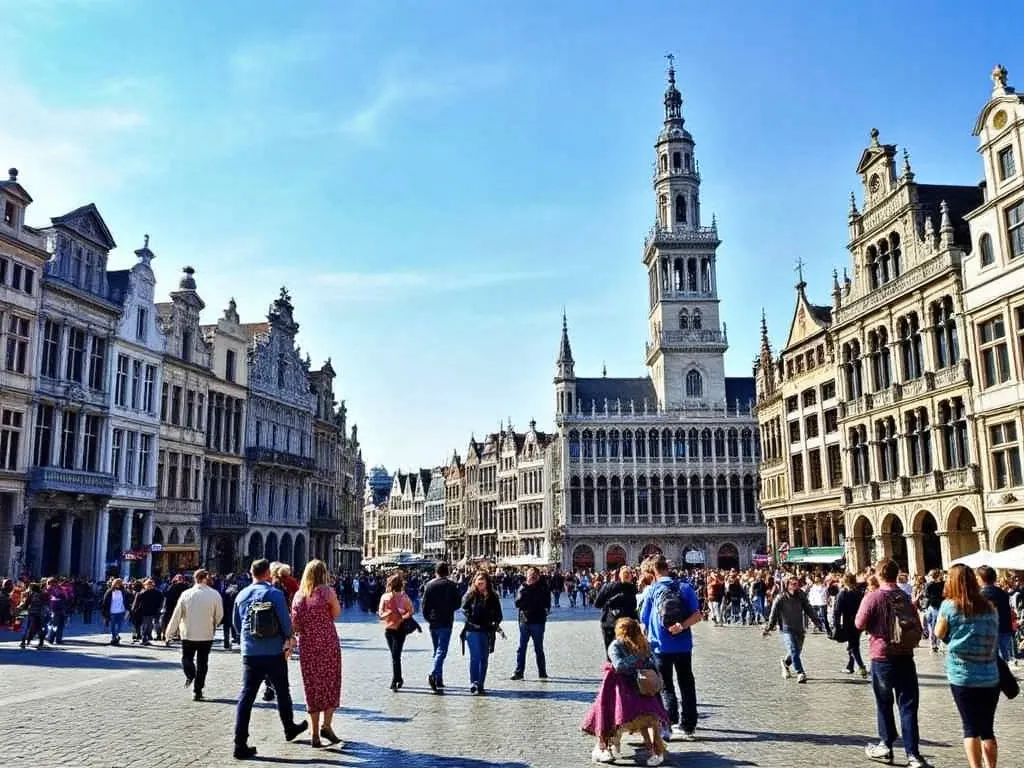 A photo of Brussels