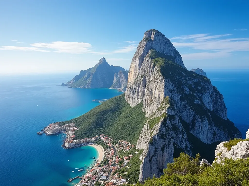 A photo of Gibraltar