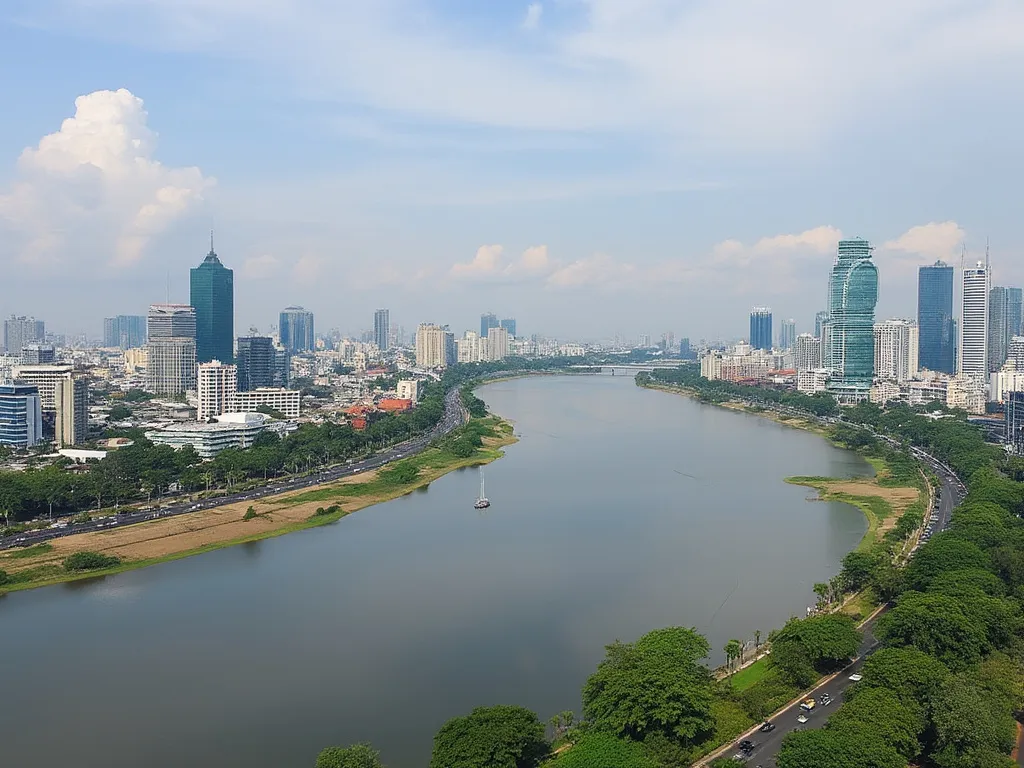 A photo of Phnom Penh