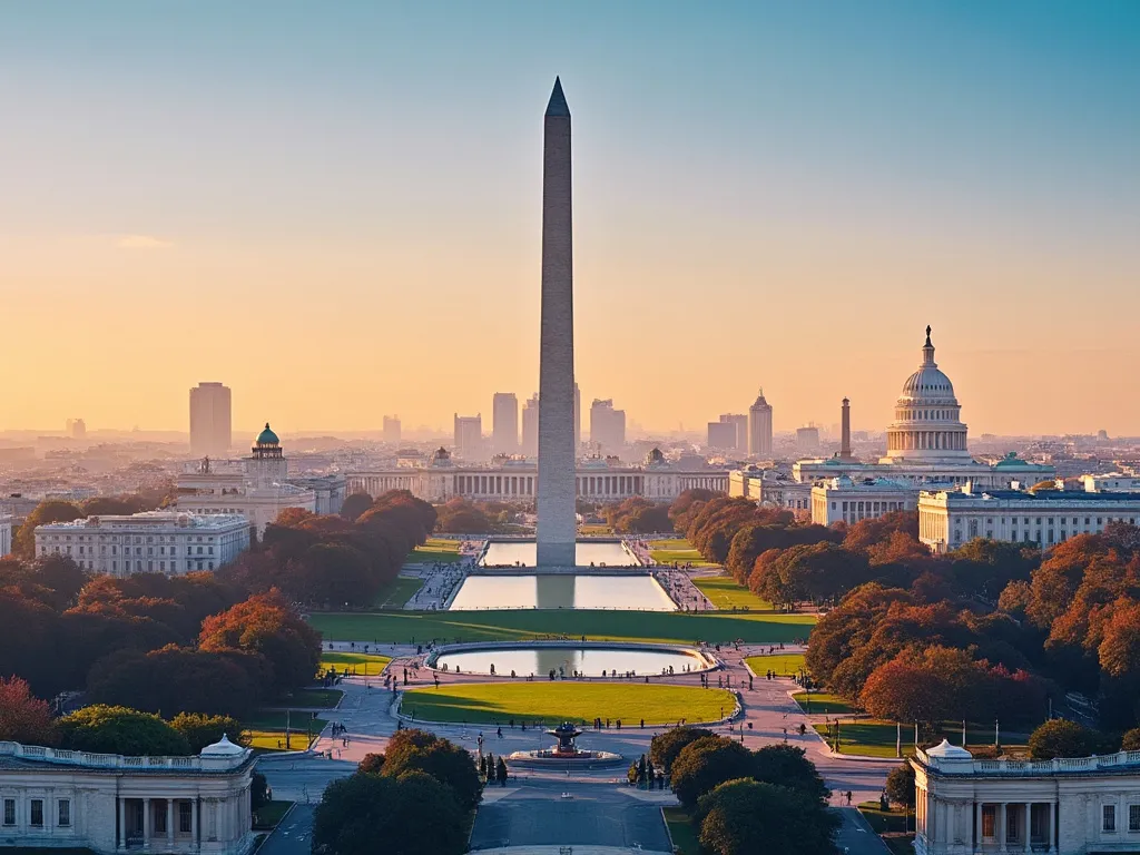 A photo of Washington D. C.