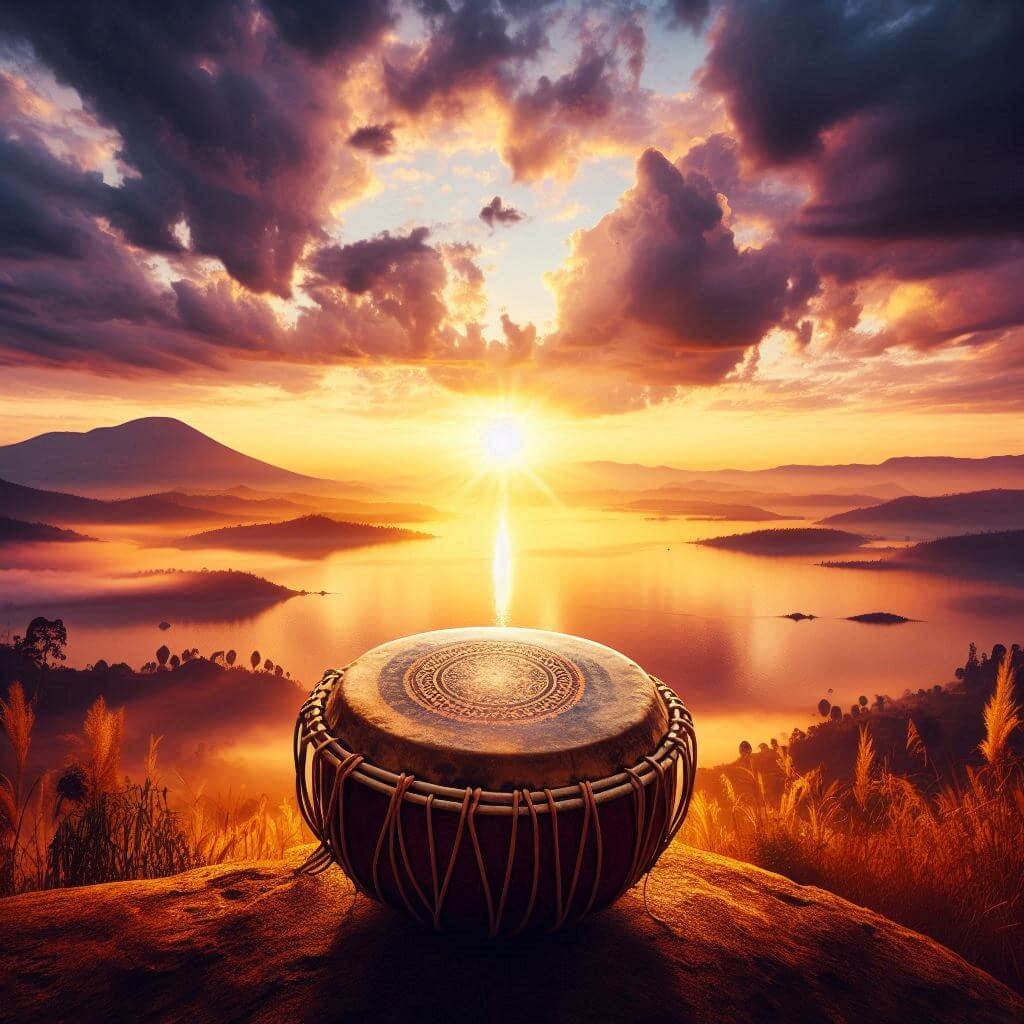 Un paisaje sereno que simboliza el patrimonio cultural y la unidad de Burundi