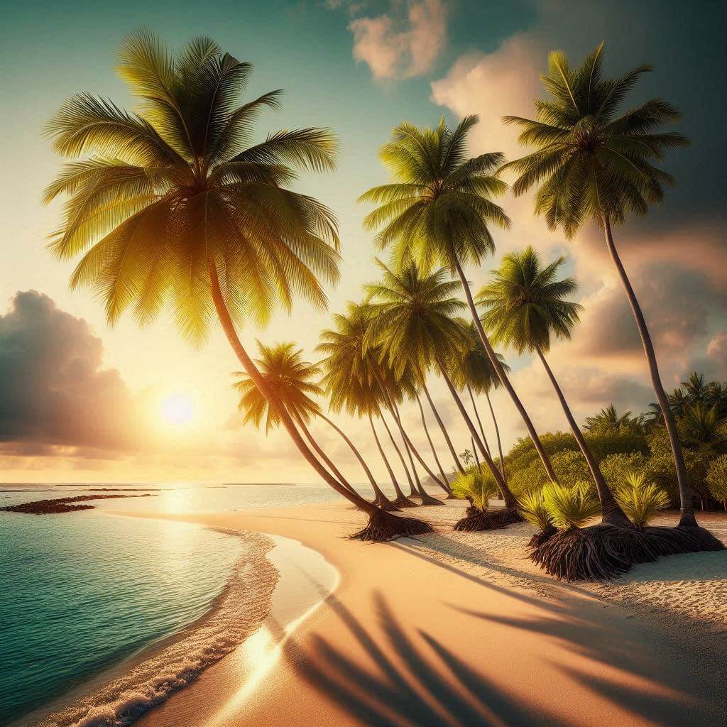 Majestuosa vista del Edificio del Parlamento de las Maldivas con la bandera ondeando al viento