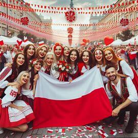 Celebrating national pride and unity on Polish Flag Day