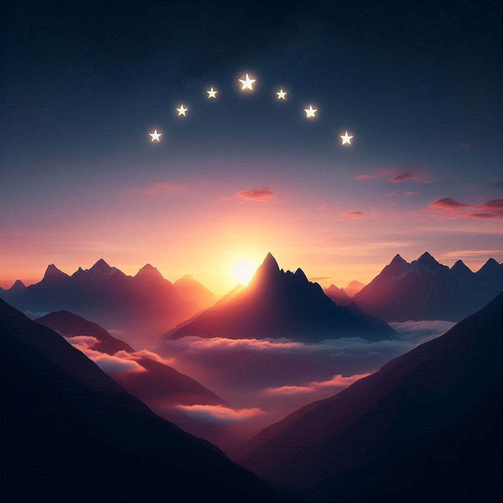 Majestuosa cordillera de los Andes al amanecer, representando la belleza natural y la unidad de Venezuela