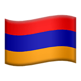 Armenia flag on Apple devices