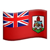 Bermuda flag on Apple devices