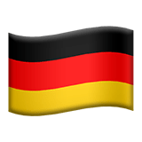 Germany flag on Apple devices