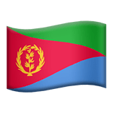 Eritrea flag on Apple devices