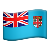 Fiji flag on Apple devices