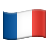 France flag on Apple devices