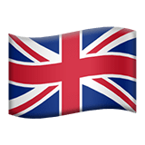 United Kingdom flag on Apple devices