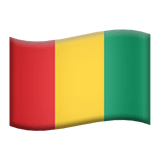 Guinea flag on Apple devices