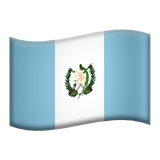 Guatemala flag on Apple devices