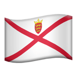 Jersey flag on Apple devices