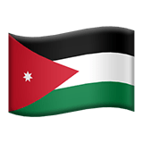 Jordan flag on Apple devices