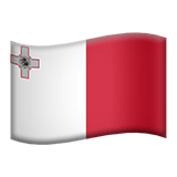 Malta flag on Apple devices