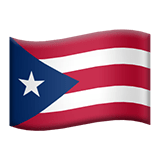 Puerto Rico flag on Apple devices