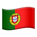 Portugal flag on Apple devices