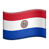 Paraguay flag on Apple devices