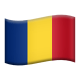 Romania flag on Apple devices