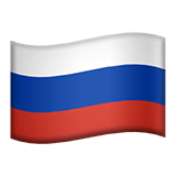 Russia flag on Apple devices