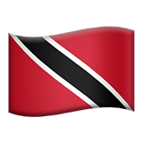 Trinidad and Tobago flag on Apple devices