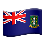 British Virgin Islands flag on Apple devices