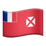 Wallis and Futuna flag on Apple devices