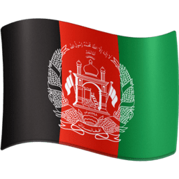 Afghanistan flag on Facebook