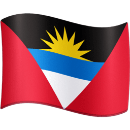 Antigua and Barbuda flag on Facebook