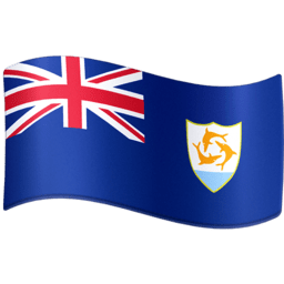 Anguilla flag on Facebook