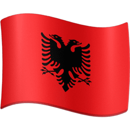 Albania flag on Facebook