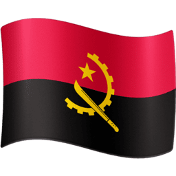 Angola flag on Facebook