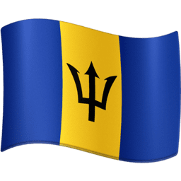 Barbados flag on Facebook