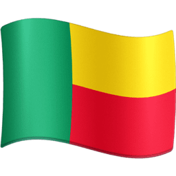 Benin flag on Facebook