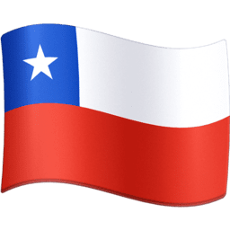 Chile flag on Facebook