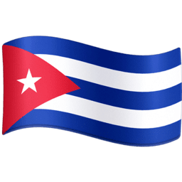 Cuba flag on Facebook