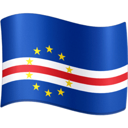 Cabo Verde flag on Facebook