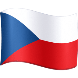 Czechia flag on Facebook