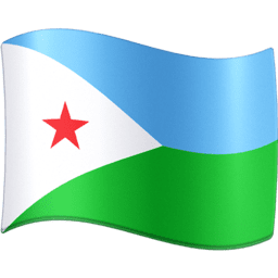 Djibouti flag on Facebook