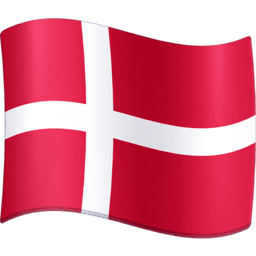 Denmark flag on Facebook