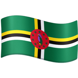 Dominica flag on Facebook