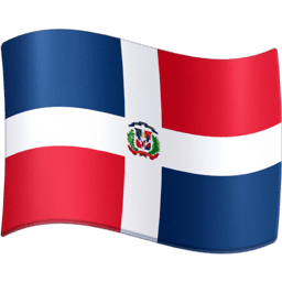 Dominican Republic flag on Facebook