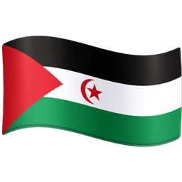 Western Sahara flag on Facebook