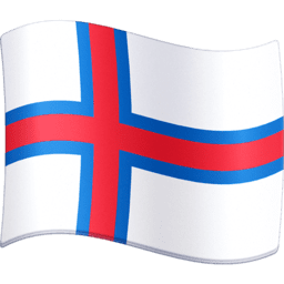 Faroe Islands flag on Facebook