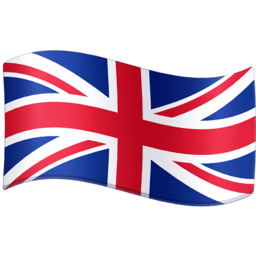 United Kingdom flag on Facebook