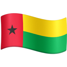 Guinea-Bissau flag on Facebook