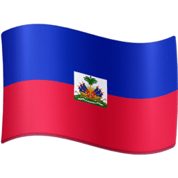 Haiti flag on Facebook