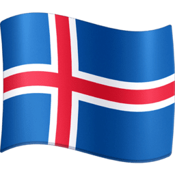 Iceland flag on Facebook